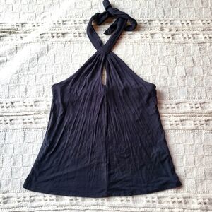 Boot Barn White Crow Halter Keyhole Black size Small